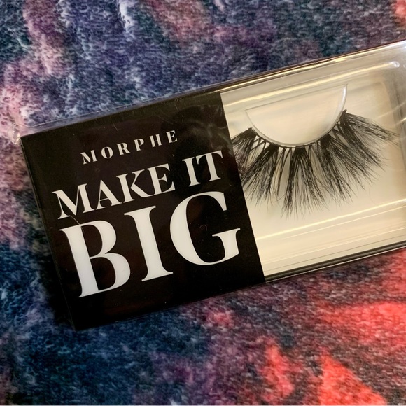 💜 Morphe Make It Big Extravagant Faux Mink Lashes “Big Flirt” REUSABLE - NWT - Picture 2 of 5